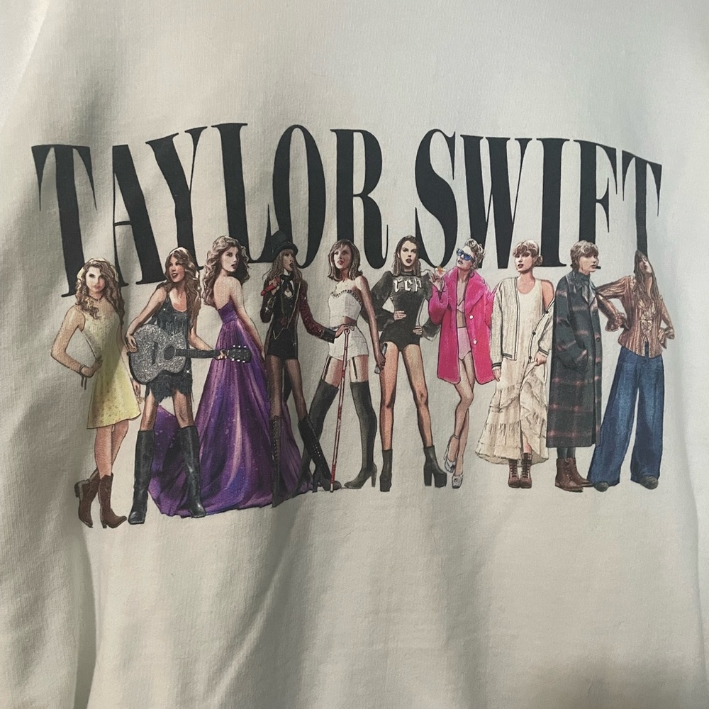 Official Taylor swift merch midnights eras crewneck